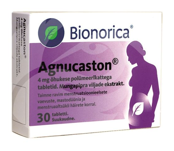 AGNUCASTON ÕHUKE POLÜMEERKATTEGA TBL 4MG N30