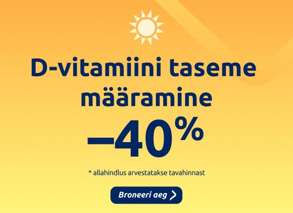D-vitamiini taseme määramine
