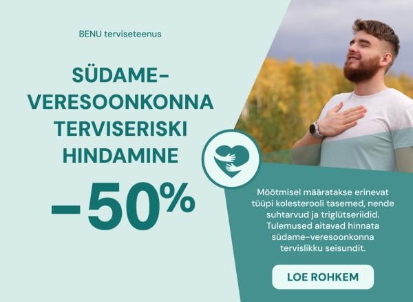SÜDAME-VERESOONKONNA TERVISERISKI HINDAMINE