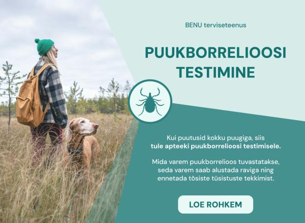PUUKBORRELIOOSI TESTIMINE