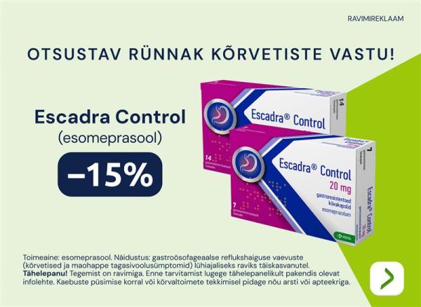Escadra ontrol -15%