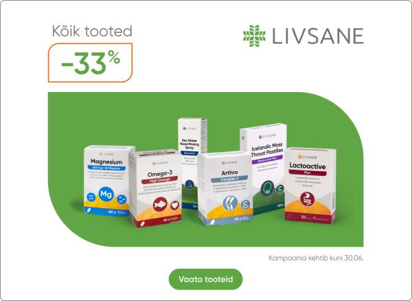 Livsane kõik tooted -33%