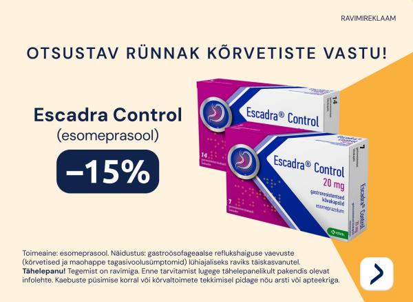 Escadra Control -15%