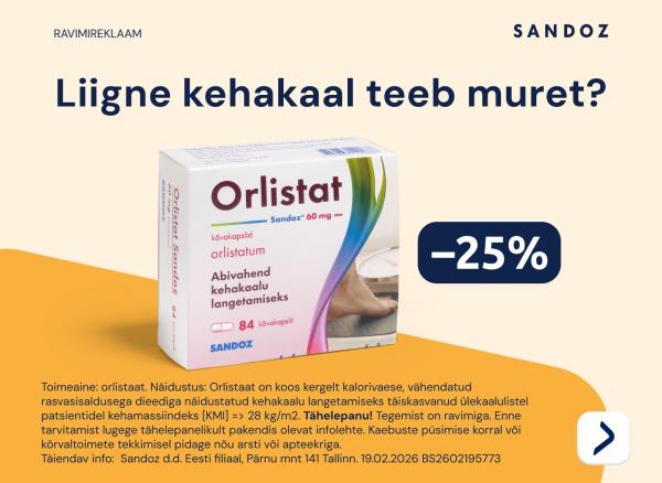 Orlistat -25%