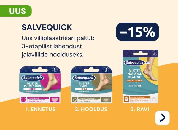 Salvequick villiplaastrisari -15%