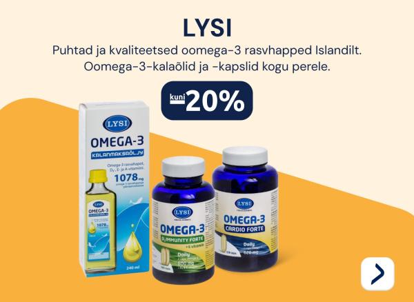 Lysi kuni -20%