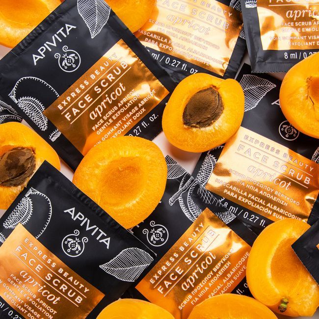 APIVITA EXPRESS NÄOKOORIJA APRIKOOSIGA 8+8ML N1