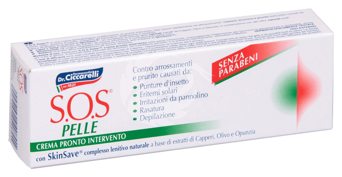 CICCARELLI SOS NAHKA PÄÄSTEV KREEM 25ML