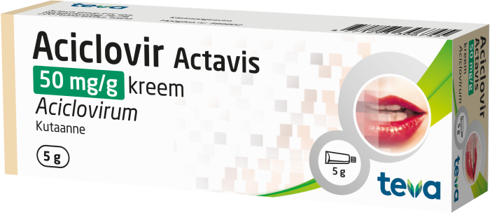 ACICLOVIR ACTAVIS KREEM 50MG 1G 5G N1