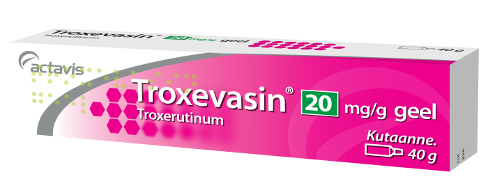 TROXEVASIN GEEL 20MG 1G 40G N1