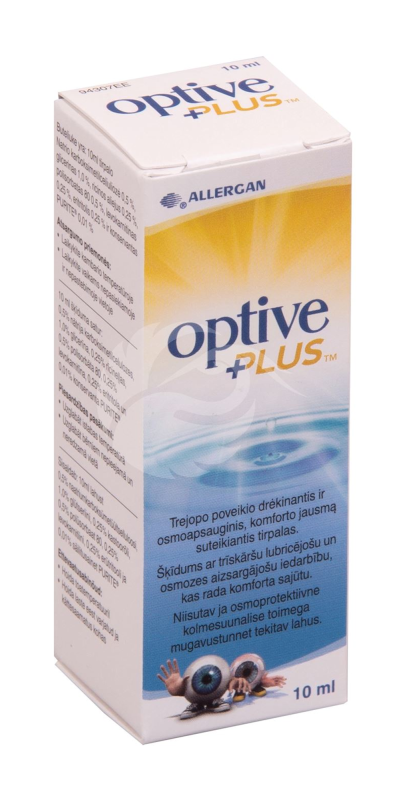 OPTIVE PLUS SILMATILGAD KOLMESUUNALISE TOIMEGA 10ML