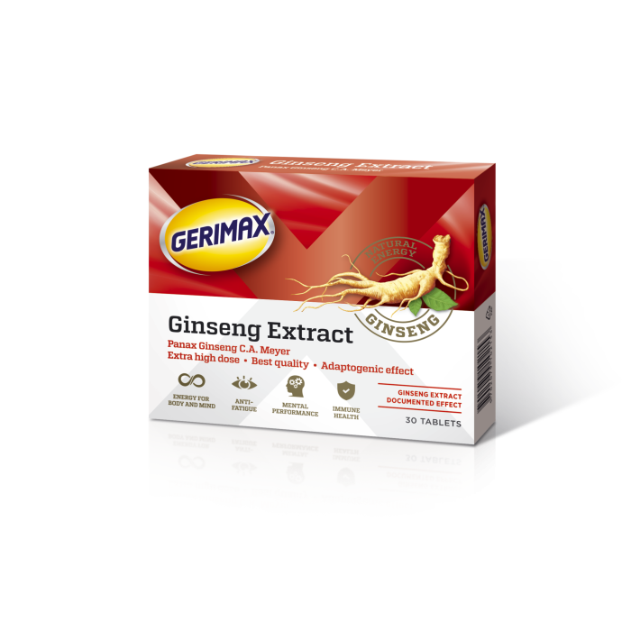 GERIMAX GINSENG TBL 200MG N30