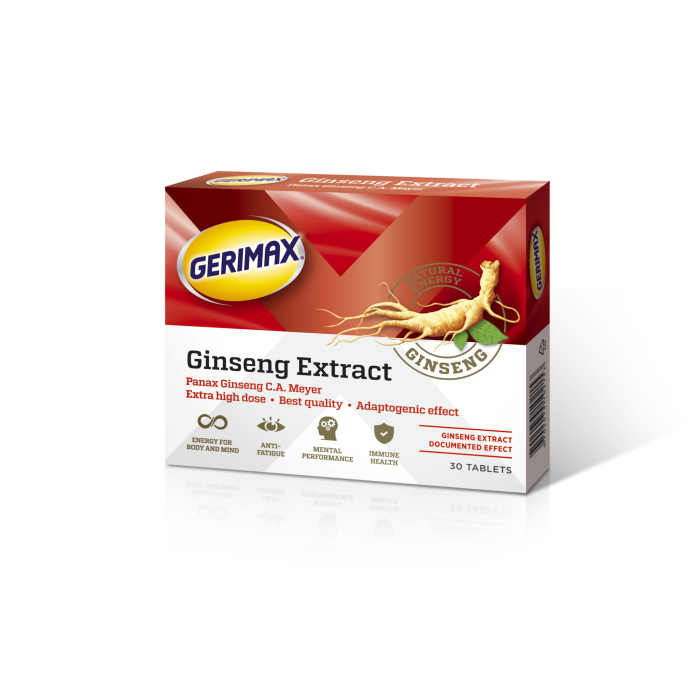 GERIMAX GINSENG TBL 200MG N30