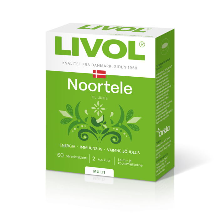 LIVOL MULTI NOORTELE NÄRIMISTBL KOOLA/LAIMI N60