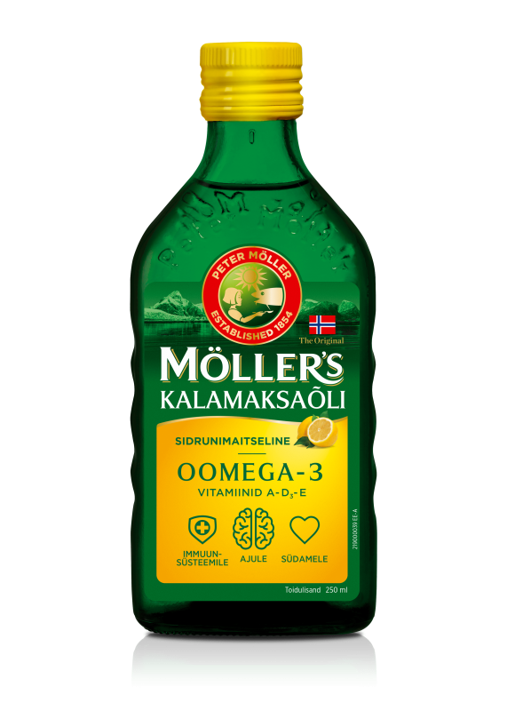 MÖLLER'S KALAMAKSAÕLI SIDRUNI 250ML