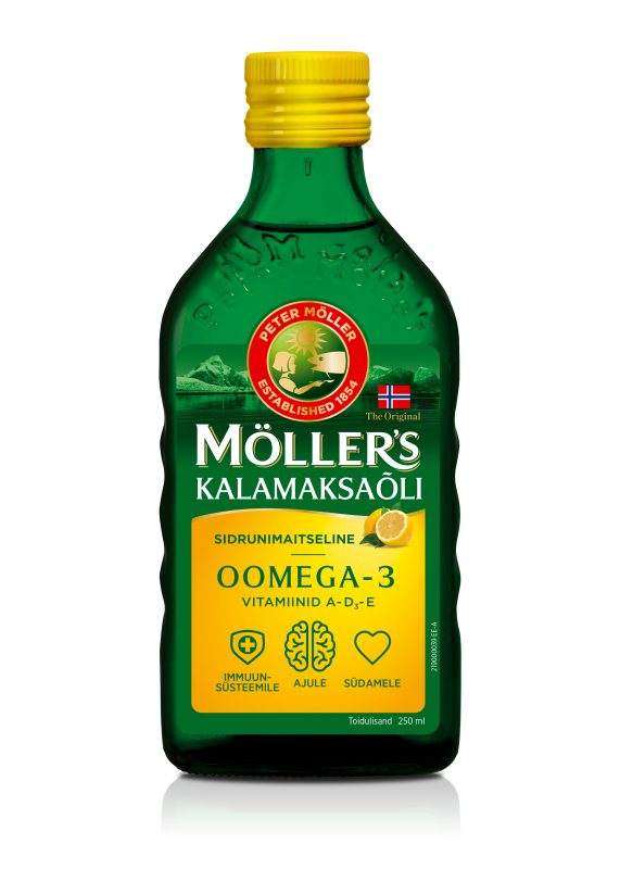 MÖLLER'S KALAMAKSAÕLI SIDRUNI 250ML