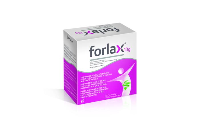 FORLAX 10G SUUKAUDNE LAHUSE PULBER KOTIKESES 10G N20