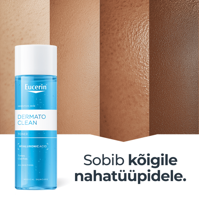 EUCERIN DERMATOCLEAN NÄOVESI TUNDLIKULE NAHALE 200ML