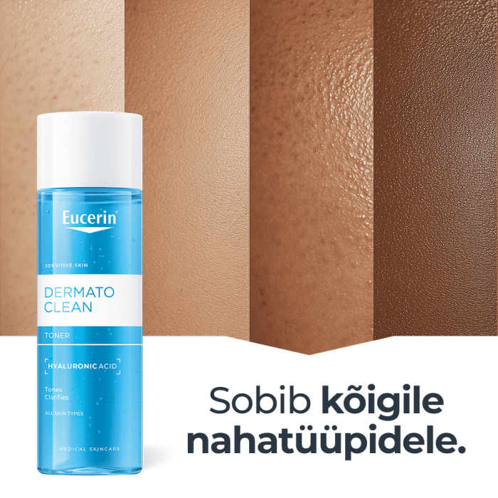 EUCERIN DERMATOCLEAN NÄOVESI TUNDLIKULE NAHALE 200ML
