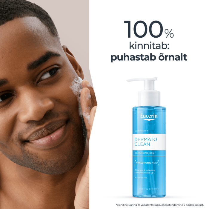 EUCERIN DERMATOCLEAN NÄOPUHASTUSGEEL 200ML