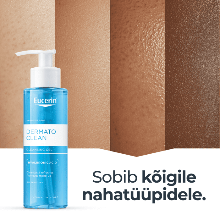 EUCERIN DERMATOCLEAN NÄOPUHASTUSGEEL 200ML