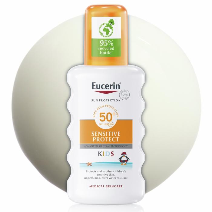 EUCERIN SUN SENSITIVE PROTECT KIDS PÄIKESEKAITSE SPREI SPF50+ 200ML