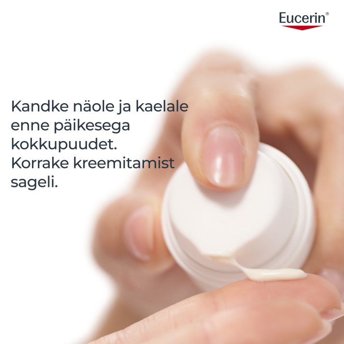 EUCERIN SUN PÄIKESEKAITSE GEEL-KREEM NÄOLE SPF50 50ML