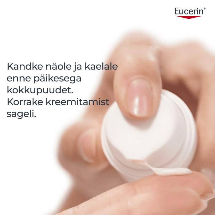 EUCERIN SUN PÄIKESEKAITSE GEEL-KREEM NÄOLE SPF50 50ML