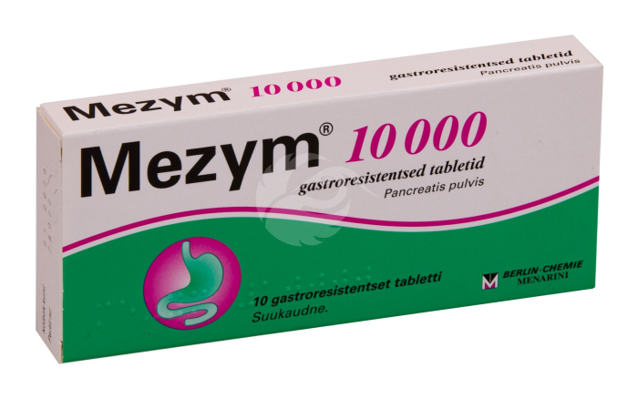 MEZYM 10 000 GASTRORESIST TBL 10000ÜHIK+7500ÜHIK+375ÜHIK N10