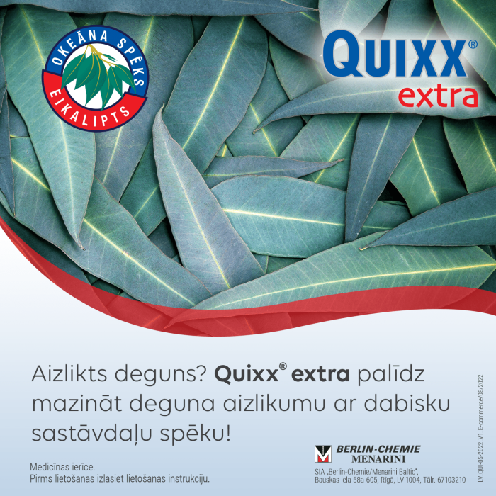 QUIXX EXTRA NINASPREI EUKALÜPT HÜPERTOONILINE 30ML