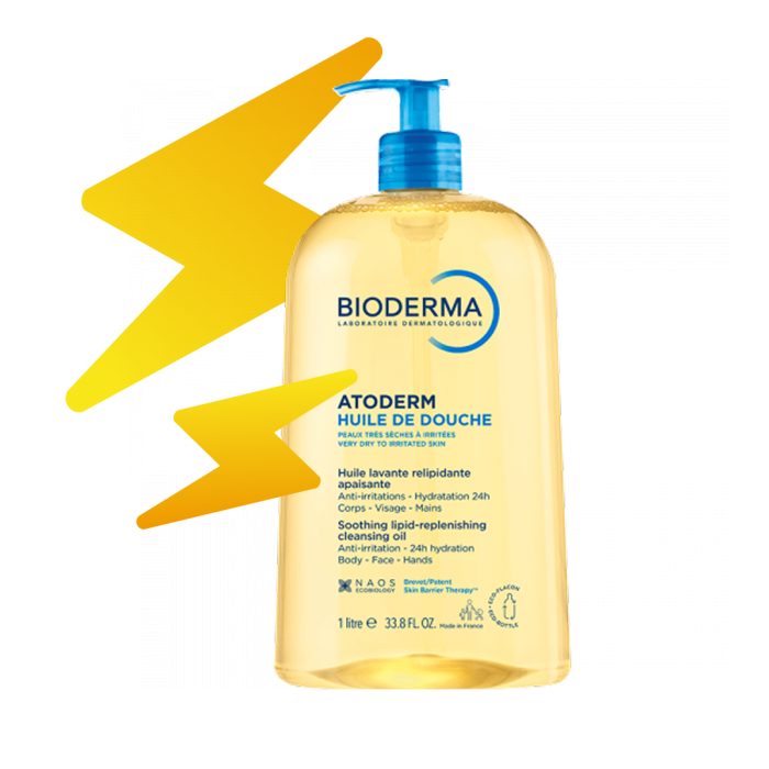 BIODERMA ATODERM HUILE DE DOUCHE DUSHIÕLI NIISUTAV PUM-GA1000ML