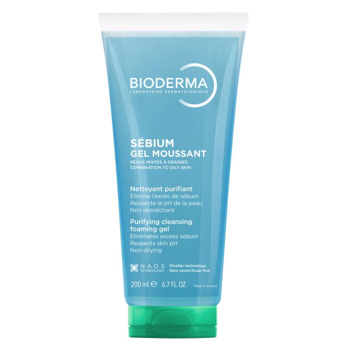 BIODERMA SEBIUM NÄOPUHASTUSE VAHTGEEL 200ML