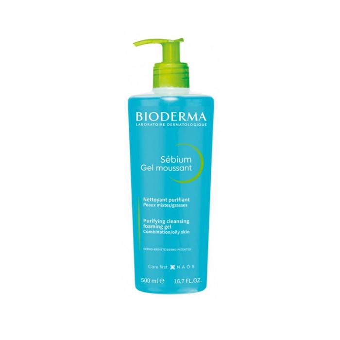 BIODERMA SEBIUM NÄOPUHASTUSE VAHTGEEL PUMBAGA 500ML