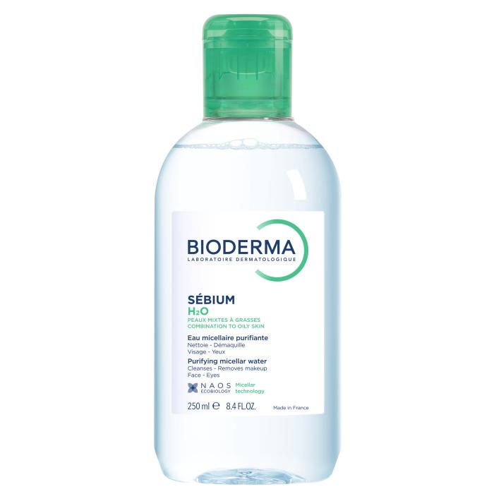 BIODERMA SEBIUM H2O MITSELLAARVESI KOMBINEERITUD-RASUSELE NAHALE 250ML 