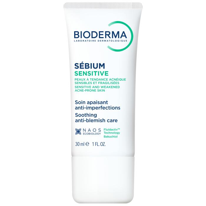 BIODERMA SEBIUM SENSITIVE NÄOREEM AKNELISELE NAHALE 30ML