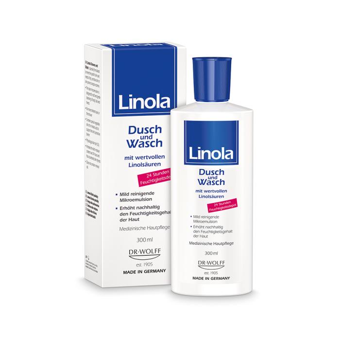 LINOLA DUSHI-JA PESUGEEL 300ML