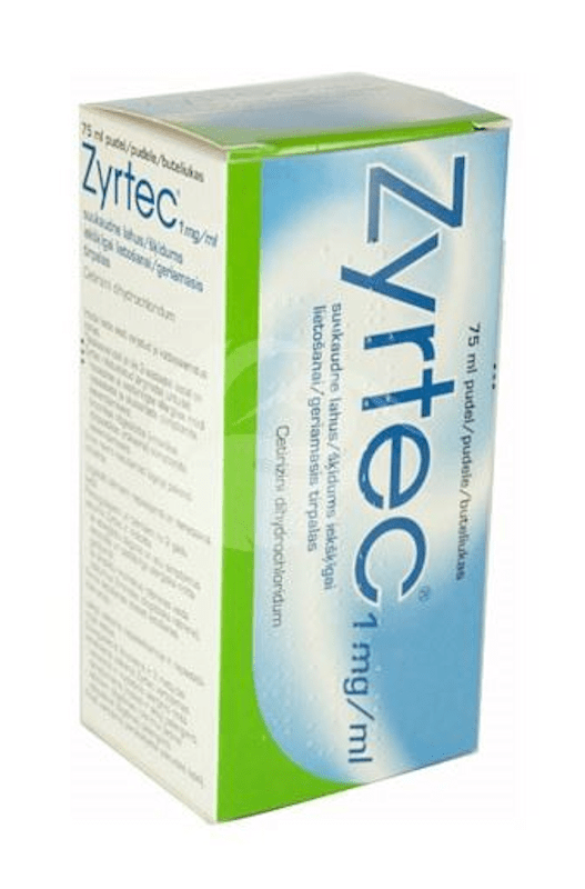 ZYRTEC SUUKAUDNE LAHUS 1MG 1ML 75ML N1