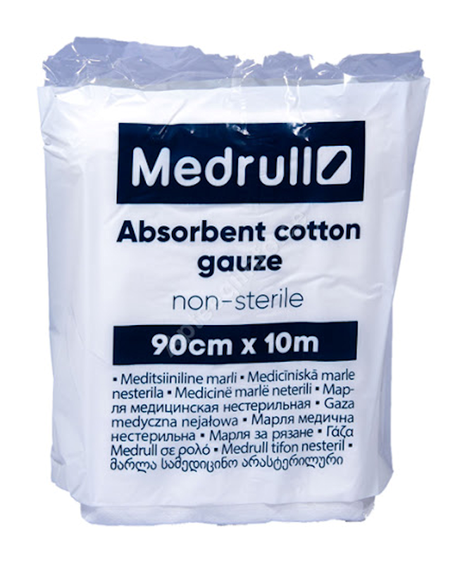 MEDRULL MEDITSIINILINE MARLI 90CMX10M MITTESTERIILNE