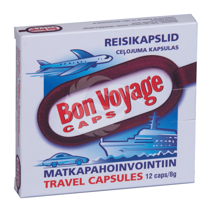 BON VOYAGE REISIKAPSLID N12