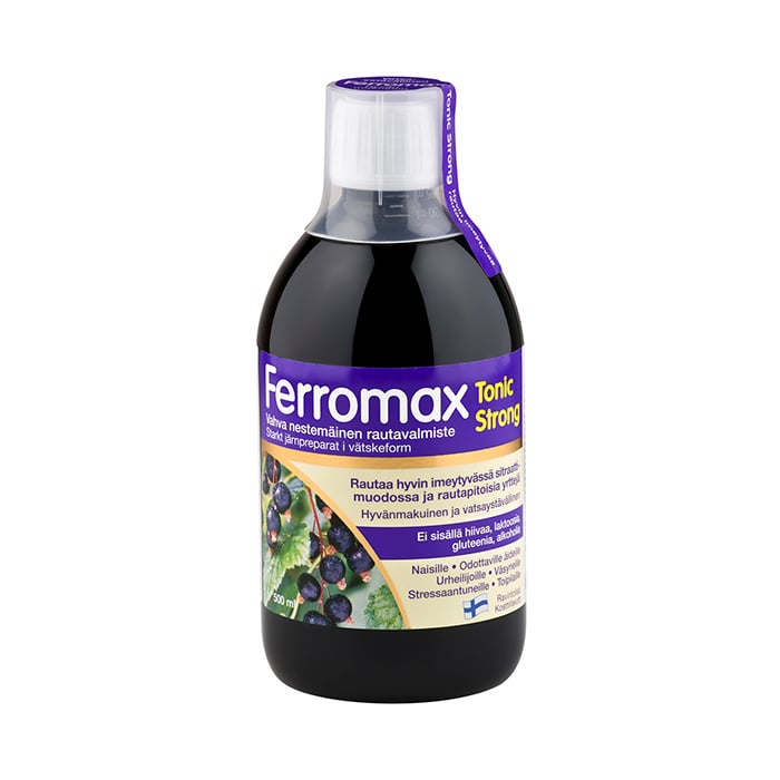 FERROMAX TONIC STRONG RAUASIIRUP 500ML