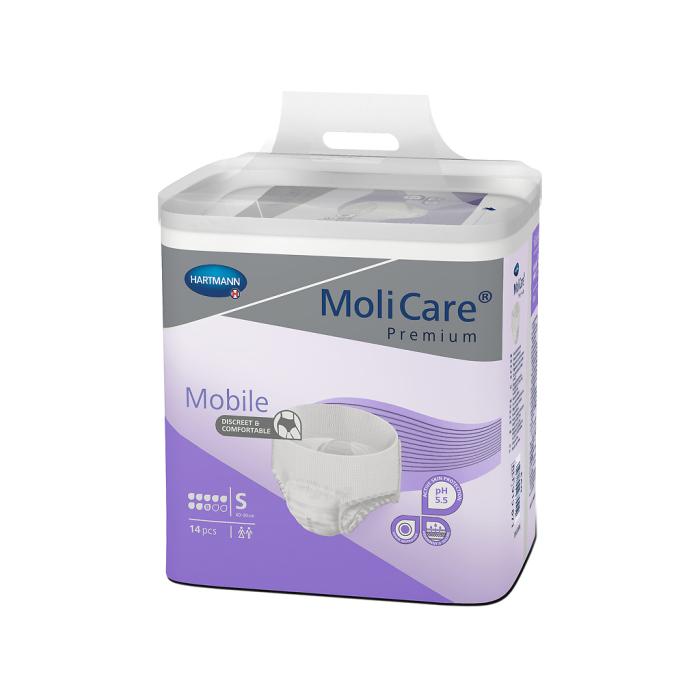 MOLICARE IMAVAD PÜKSID MOBILE SUPER SMALL (60-90CM) (1700ml) N14