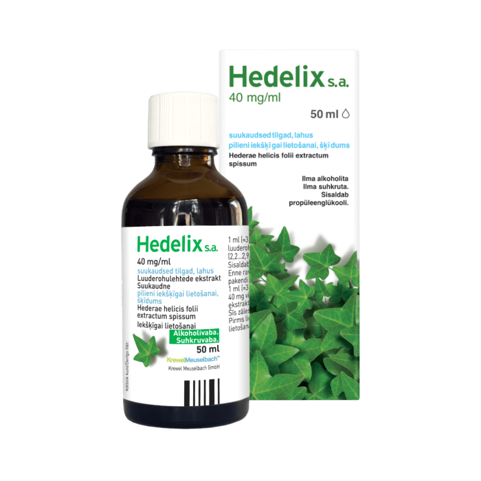 HEDELIX S.A. SUUKAUDSED TILGAD LAHUS 40MG 1ML 50ML N1