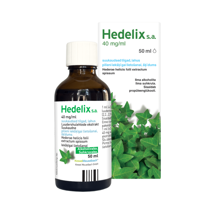 HEDELIX S.A. SUUKAUDSED TILGAD LAHUS 40MG 1ML 50ML N1