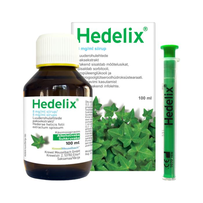 HEDELIX SIIRUP 8MG 1ML 100ML N1