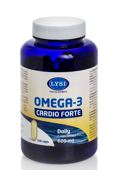 LYSI OMEGA-3 CARDIO FORTE KAPSLID N120