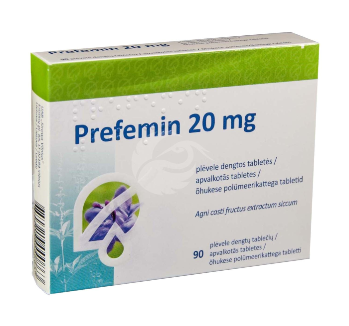 PREFEMIN ÕHUKE POLÜMEERKATTEGA TBL 20MG N90