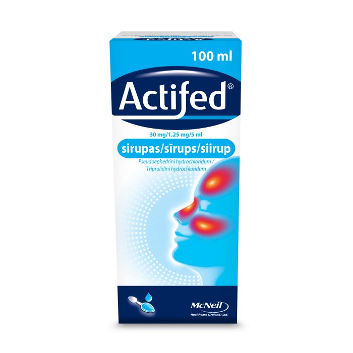 ACTIFED SIIRUP 6MG+0.25MG 1ML 100ML N1