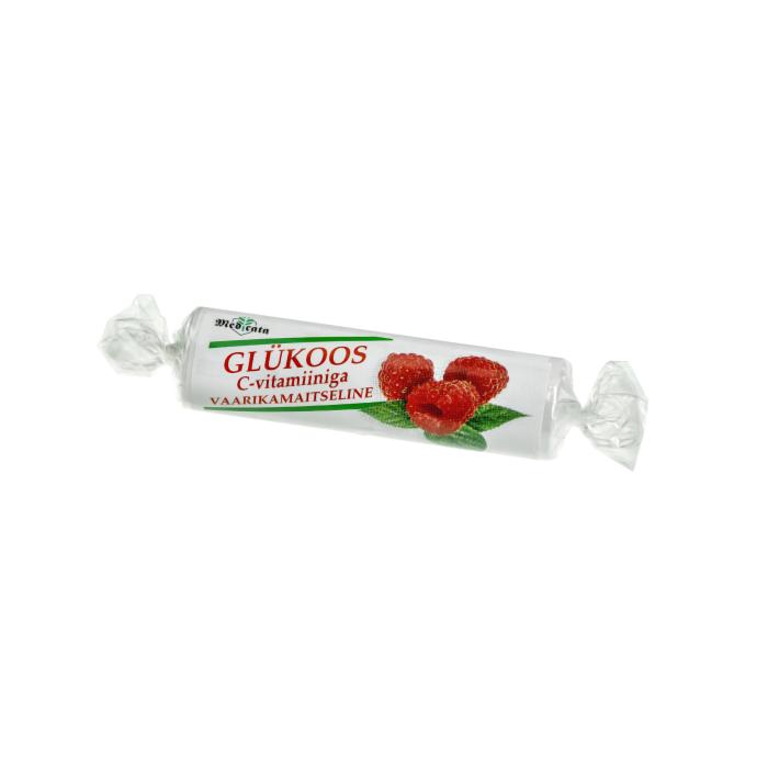 GLÜKOOS+VITAMIIN C TROPSID 30MG VAARIKAS N10