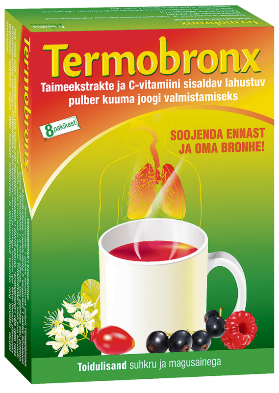TERMOBRONX KUUMA JOOGI PULBER N8