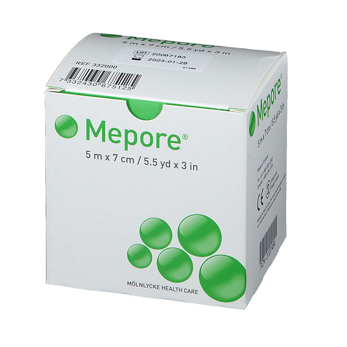 MEPORE RULLPLAASTER 7CMX5M ISEKLEEPUV MITTESTERIILNE